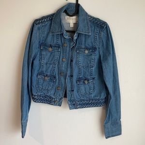 Rodarte for Target denim Jacket with Braided Detail